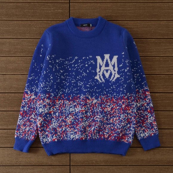 AMIRI M.A. Colorful Starburst Knitted Sweaters